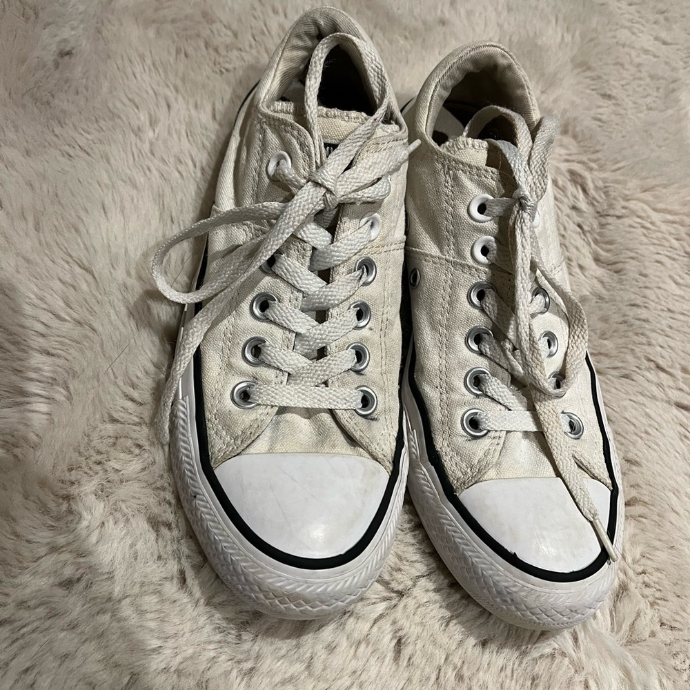 White Converse Sneakers